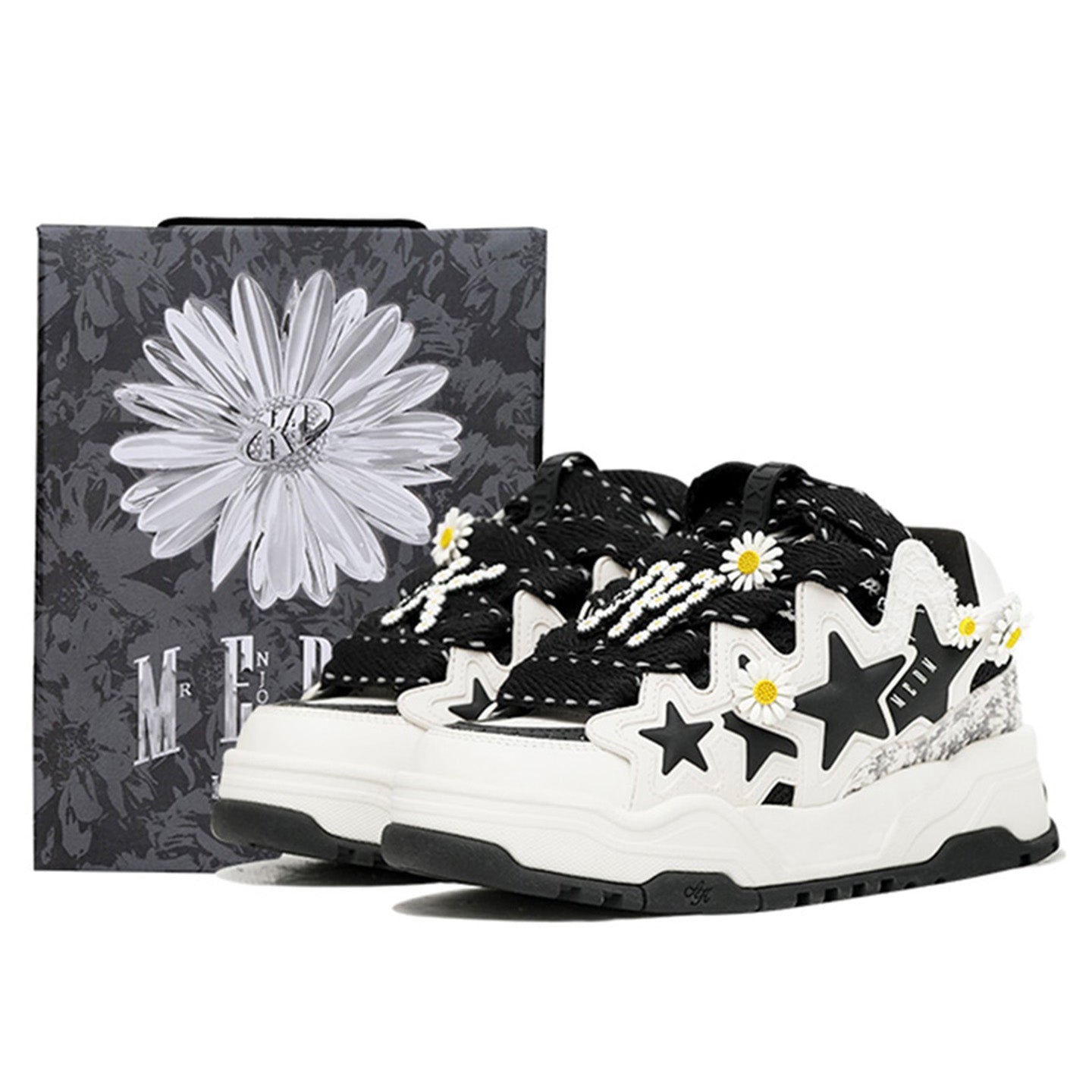 KAALIXTO Bread Shoes Series- Daisy ‘Black&White’