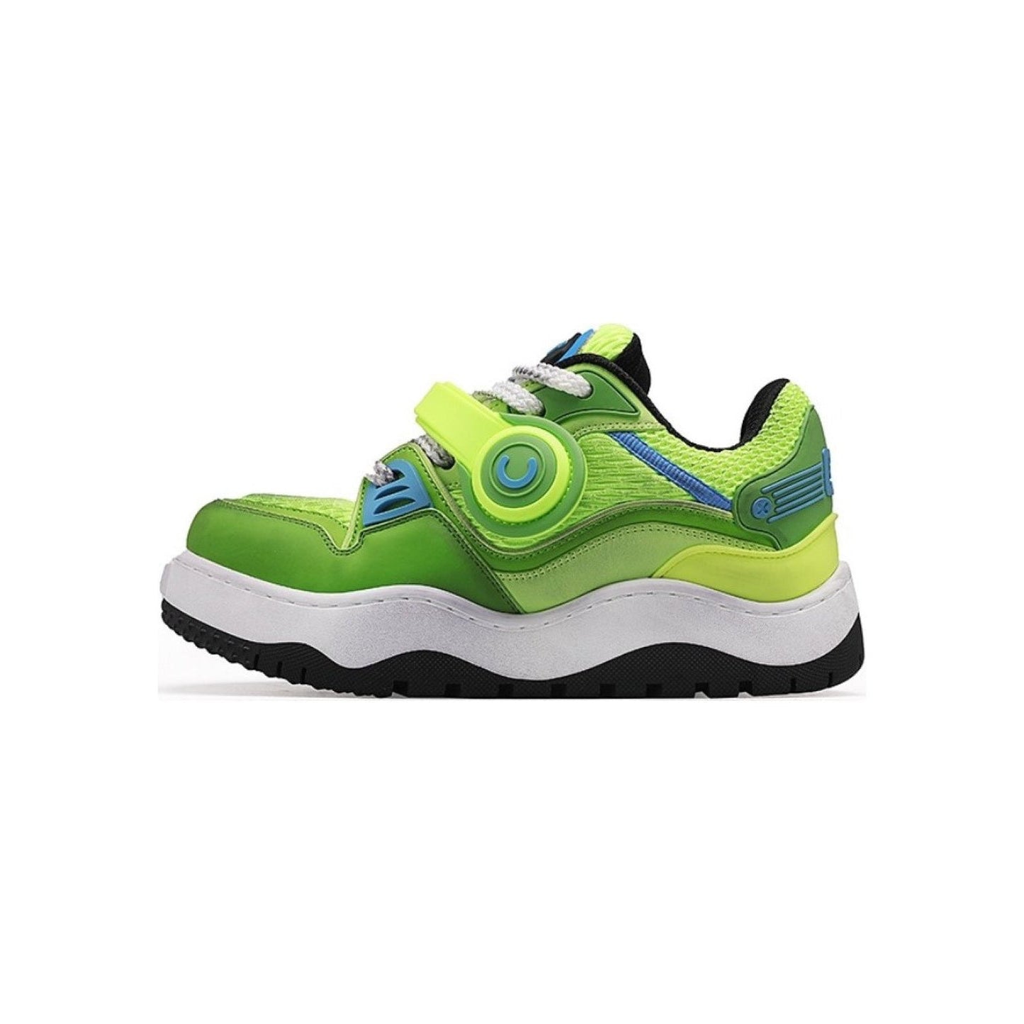 Cat & Sofa Headphone Shoes 'Lime Green'