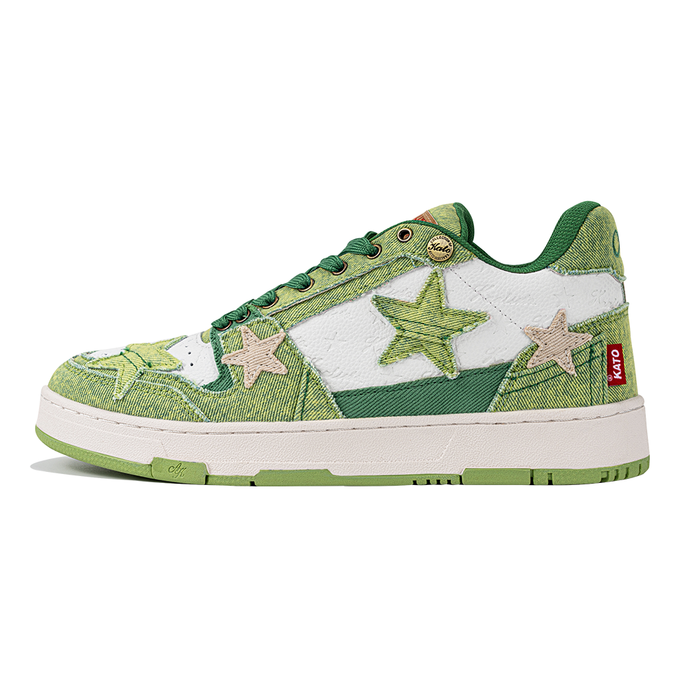 KAALIXTO Retro Star Sneakers - Avocado