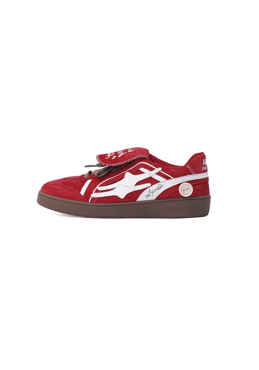 Retro Training Sneaker-Red Velvet