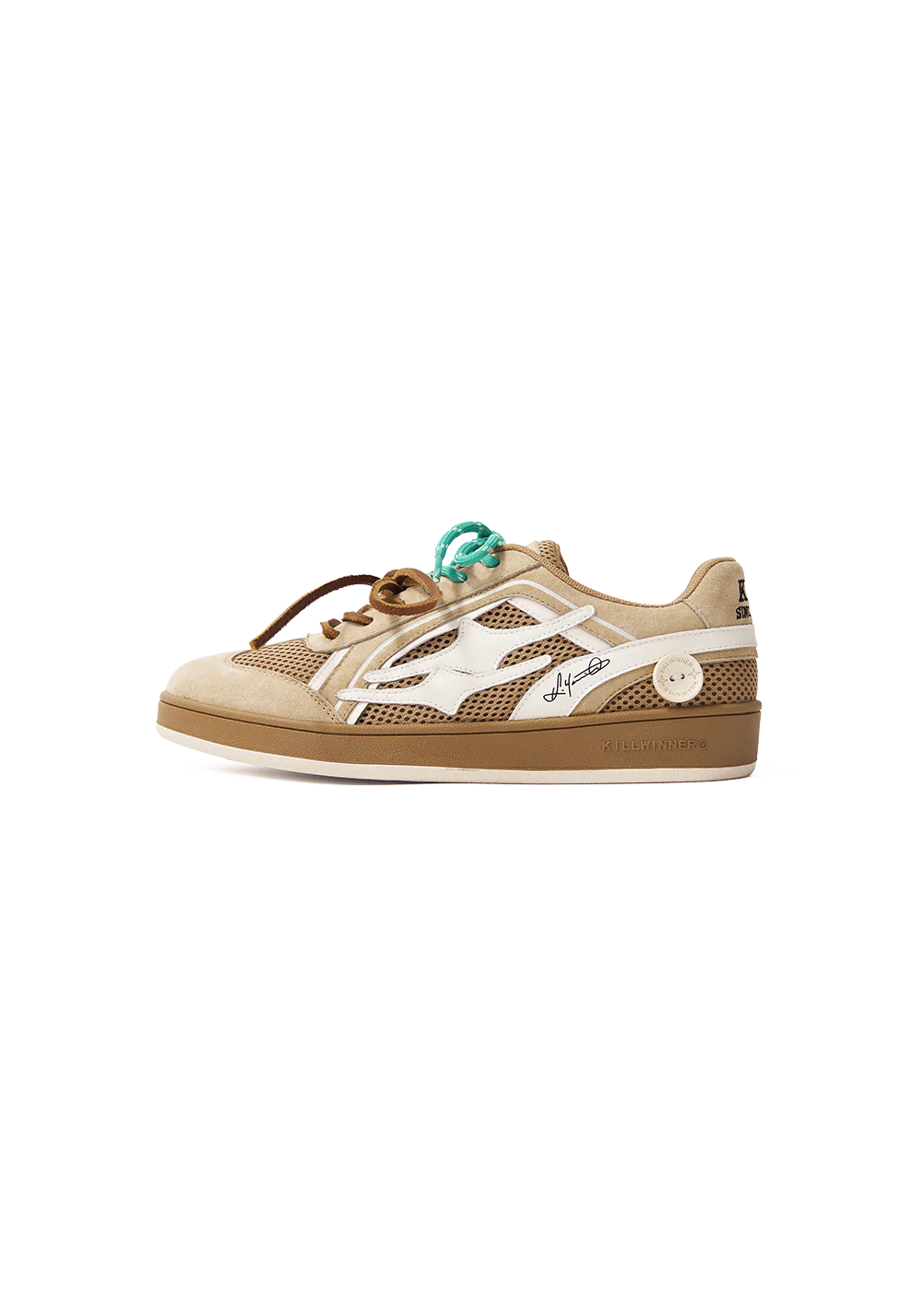 Retro Training Sneaker-Brown