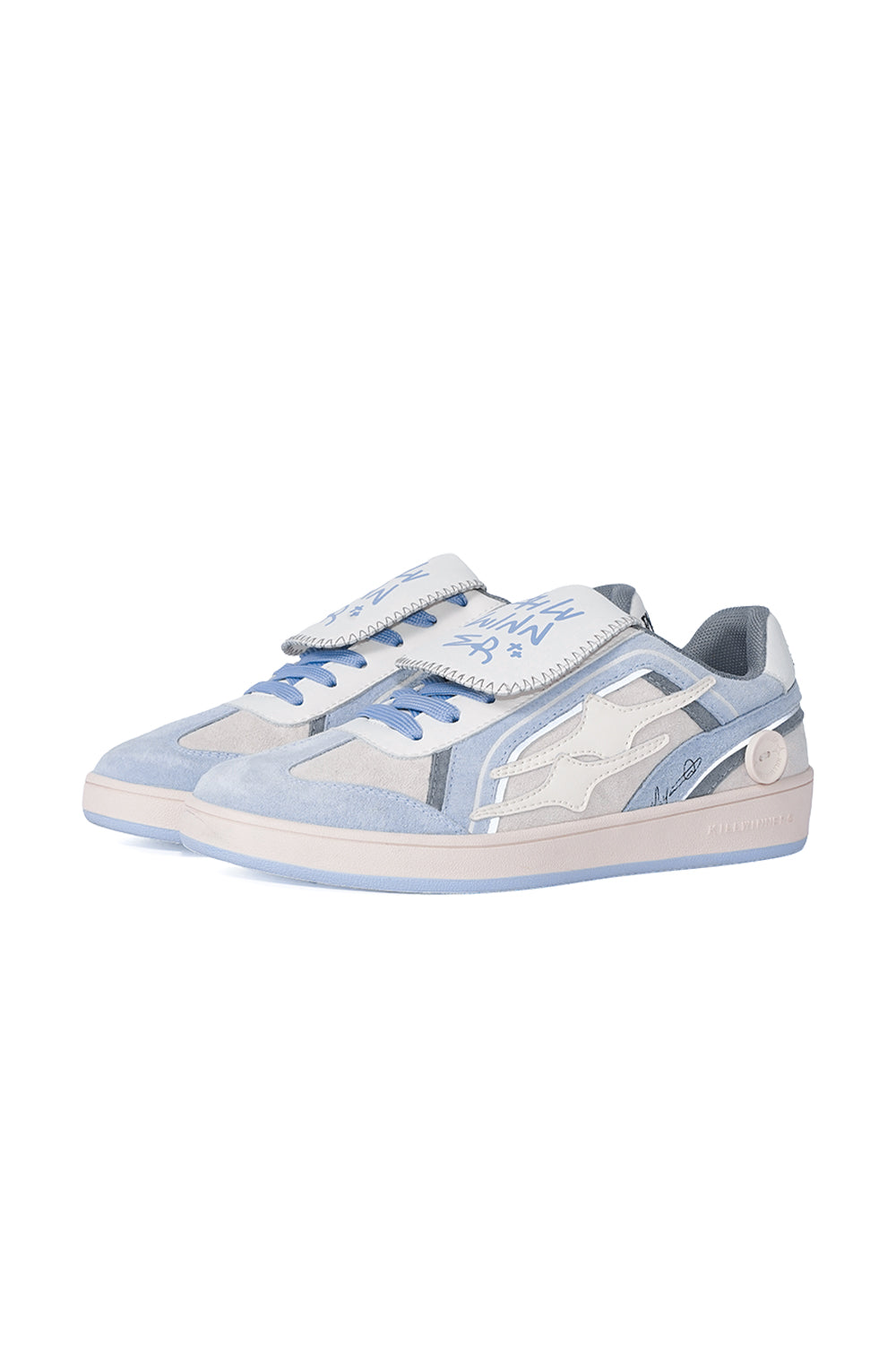 Retro Training Sneaker-Blue