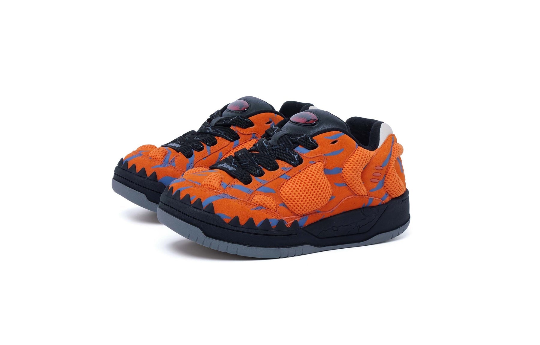 BBiMP DINOSAUR FOSSIL SNEAKERS ORANGE HALLOWEEN